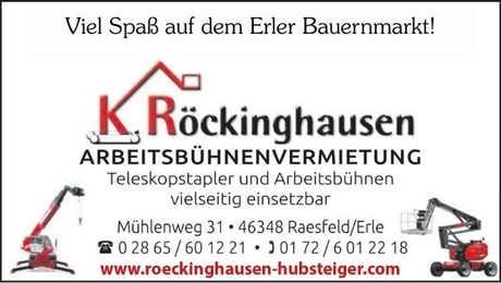 Anzeige Röckinghausen Arbeitsbühnen – Website öffnen