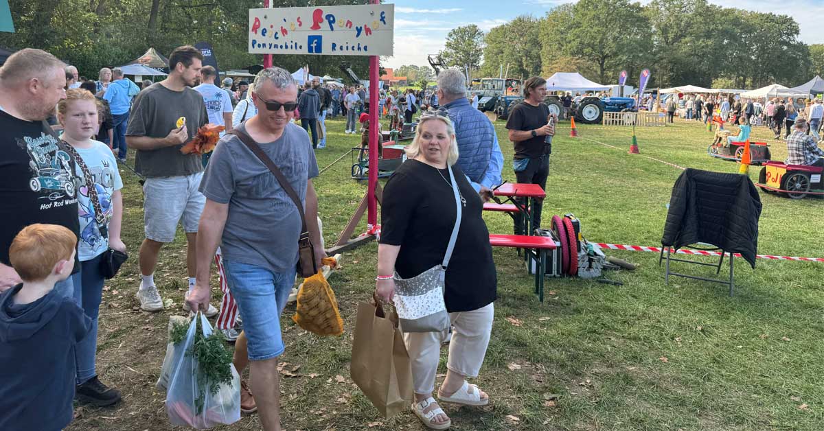 Der Erler Bauernmann Hof Stegerhoff zog viele Besucher an