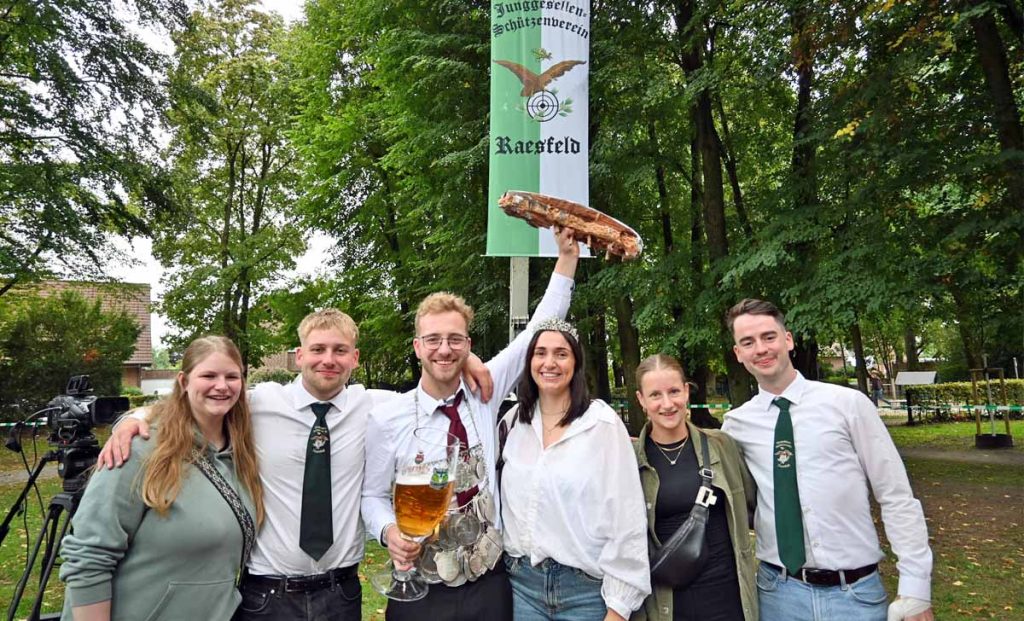 Der neue Thron der Raesfelder Junggesellenschützen 2026
