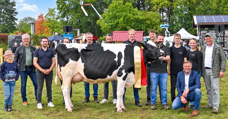 Grand Champion Fanny beim Tag der Landwirtschaft in Borken-Marbeck