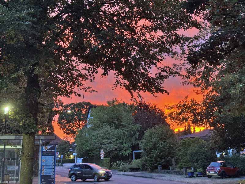 Abendrot bei Raesfeld in Sommerlaune 2026