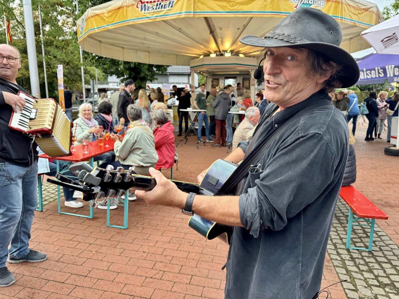 Rainer Migenda bei Raesfeld in Sommerlaune