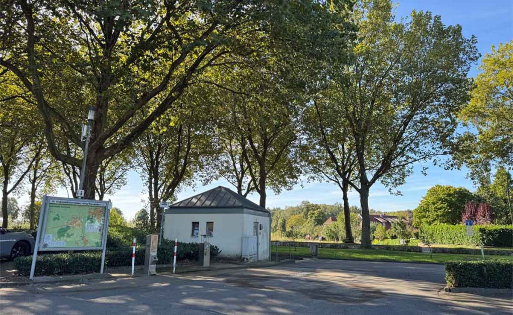 Wohnmobilstellplatz in Raesfeld mit Sanitärhaus und Strom