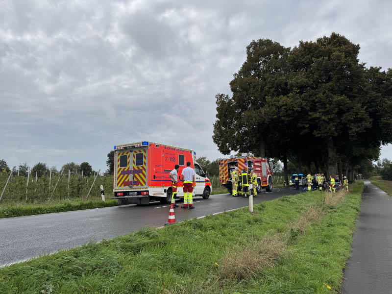 Schwerer Unfall in Rhade