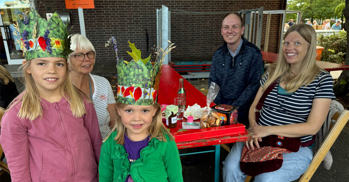Fröhliche Kinder auf dem 73. Sommerfest in Erle