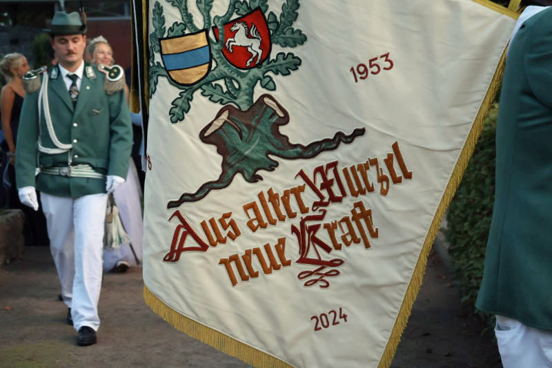 Totengedenken der Junggesellenschützen auf dem Friedhof in Raesfeld