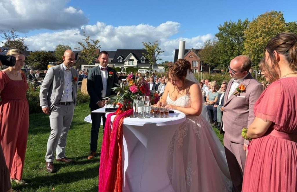 Traumhochzeit an der Femeiche in Erle