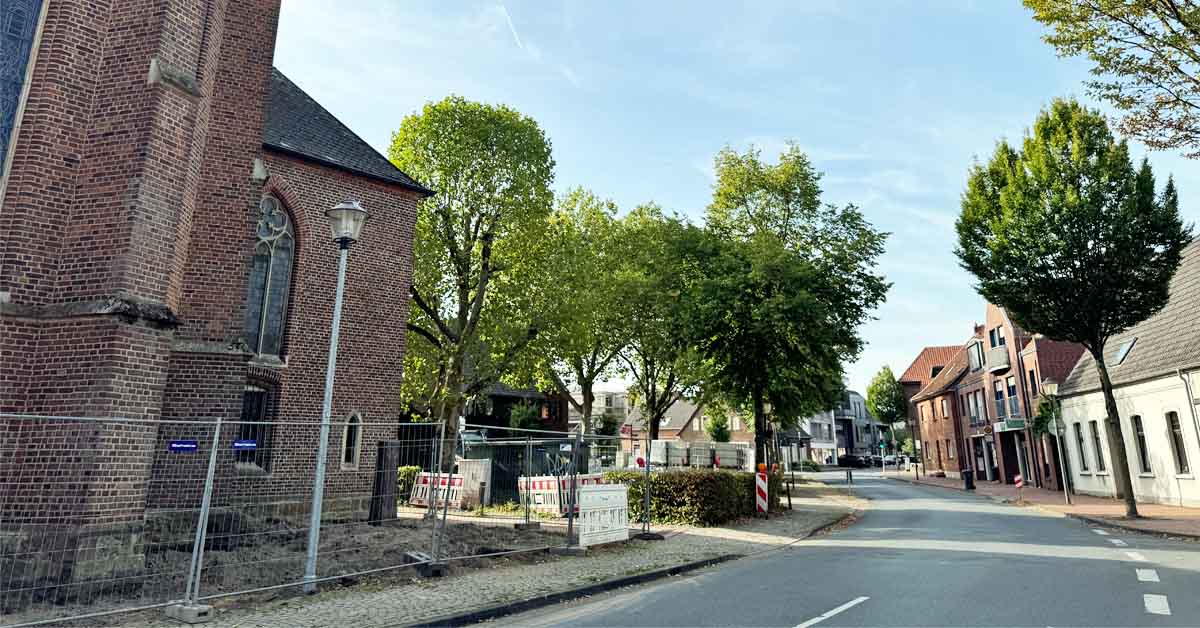 Umgestaltung der Borkener Straße in Borken - südlicher Teil