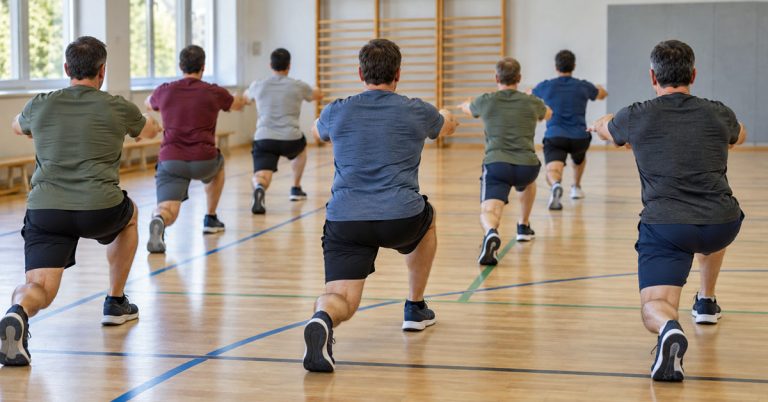 Workout für Männer ab 50 in Erle