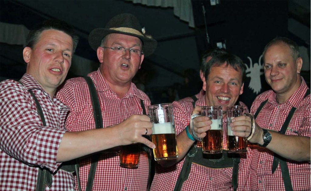Arno-Brömmel beim Oktoberfest in Erle