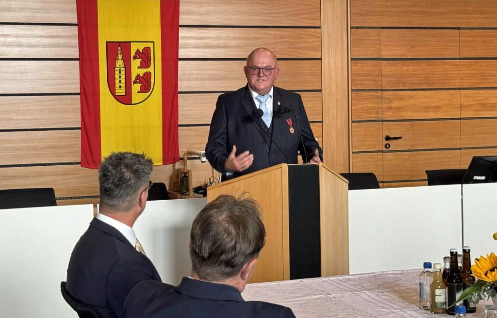 Arno Brömmel Ehrung Rathaus Raesfeld