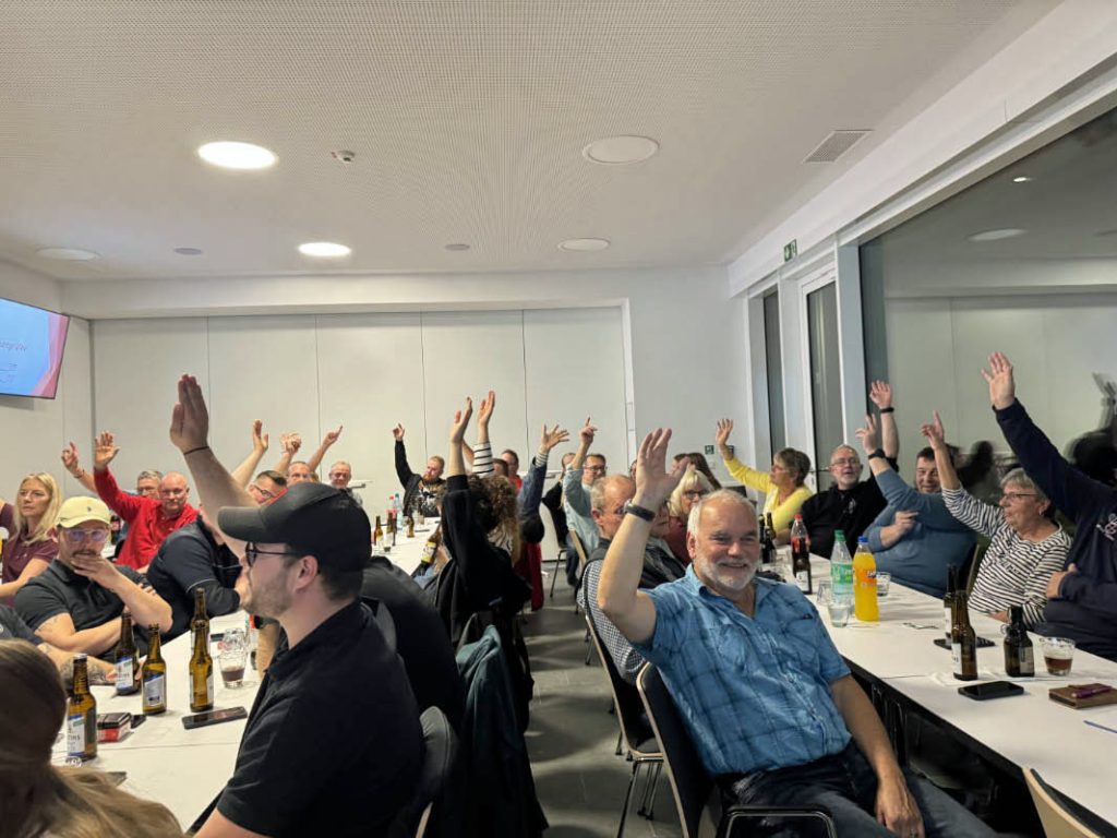 Gut besuchte Generalversammlung des RCV Raesfeld im Haus Martinus 2026