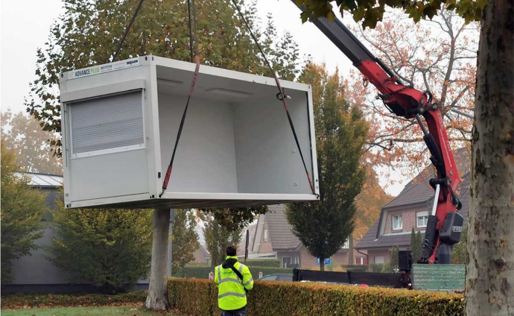 	Sebastianschule Raesfeld: Container abgeholt
