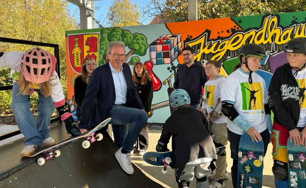 Skateboardworkshop 2026 am Jugendhaus Raesfeld