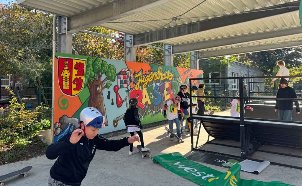 Skateboardworkshop 2026 am Jugendhaus Raesfeld