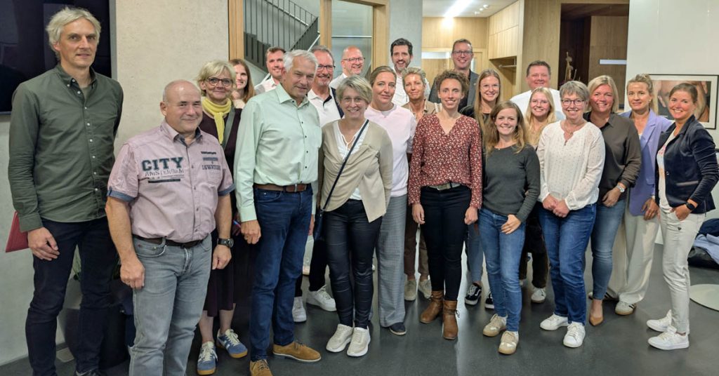 Gruppenfoto der Lokalen Aktionsgruppe der LEADER-Region Hohe Mark